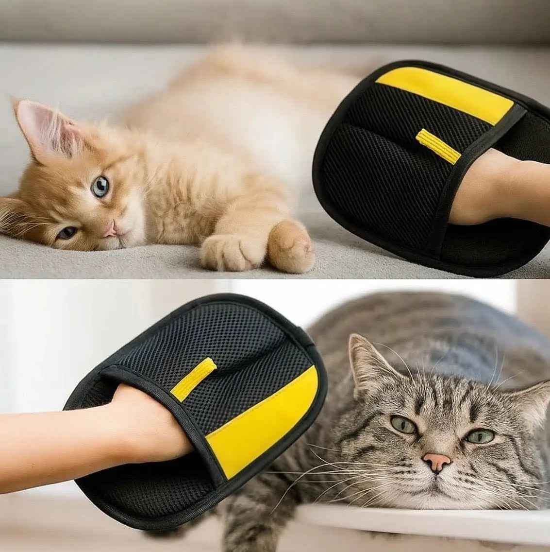 כפפת GADGPET- הפתרון לפרווה בכל מקום!