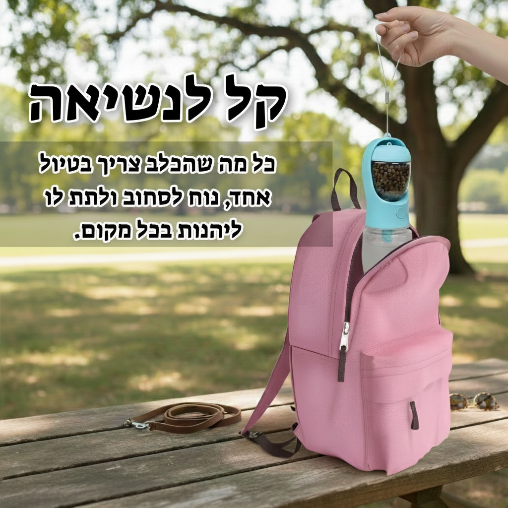 DRIZZI- הבקבוק החכם לכלב