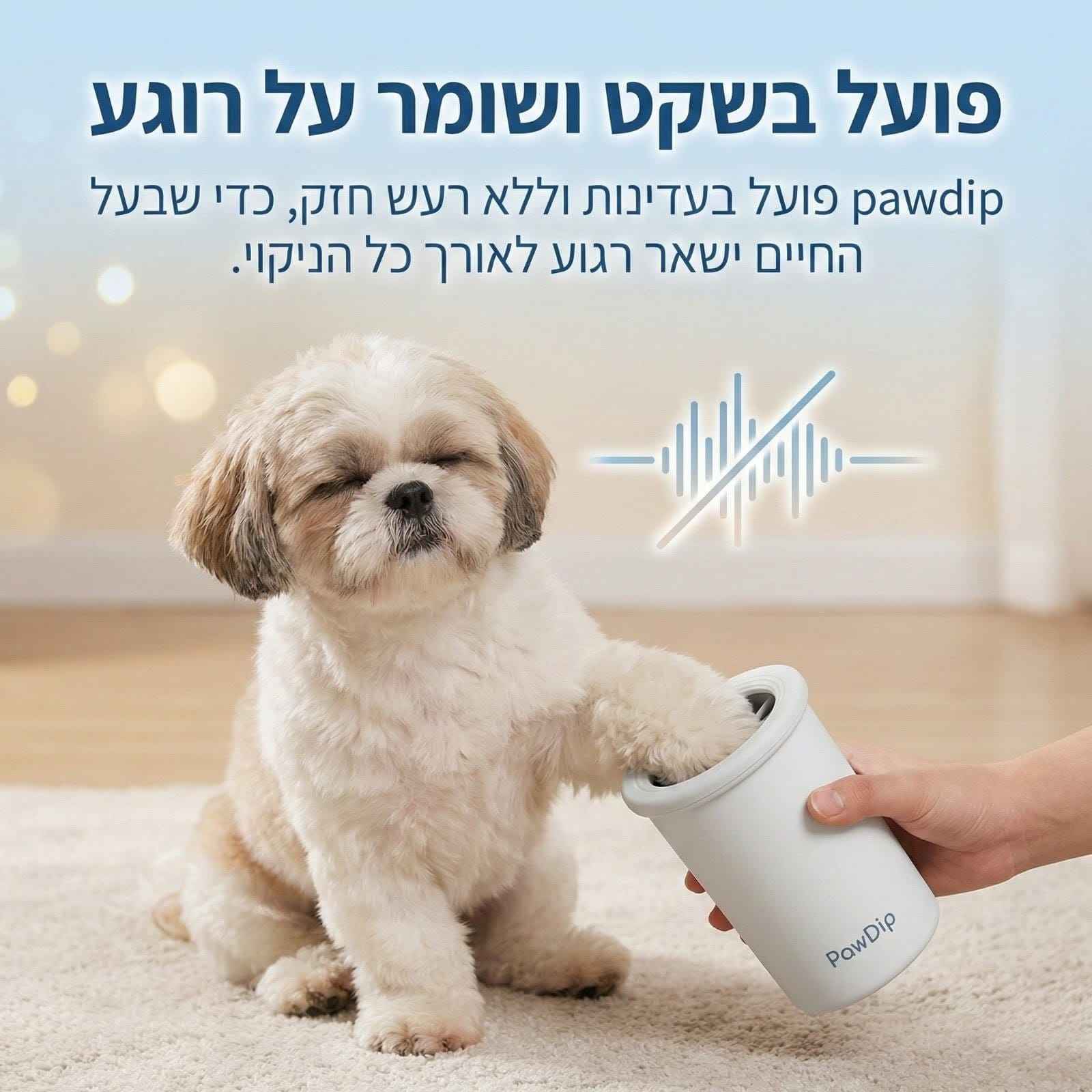 PAWDIP- פתרון חכם לניקוי הרגליים